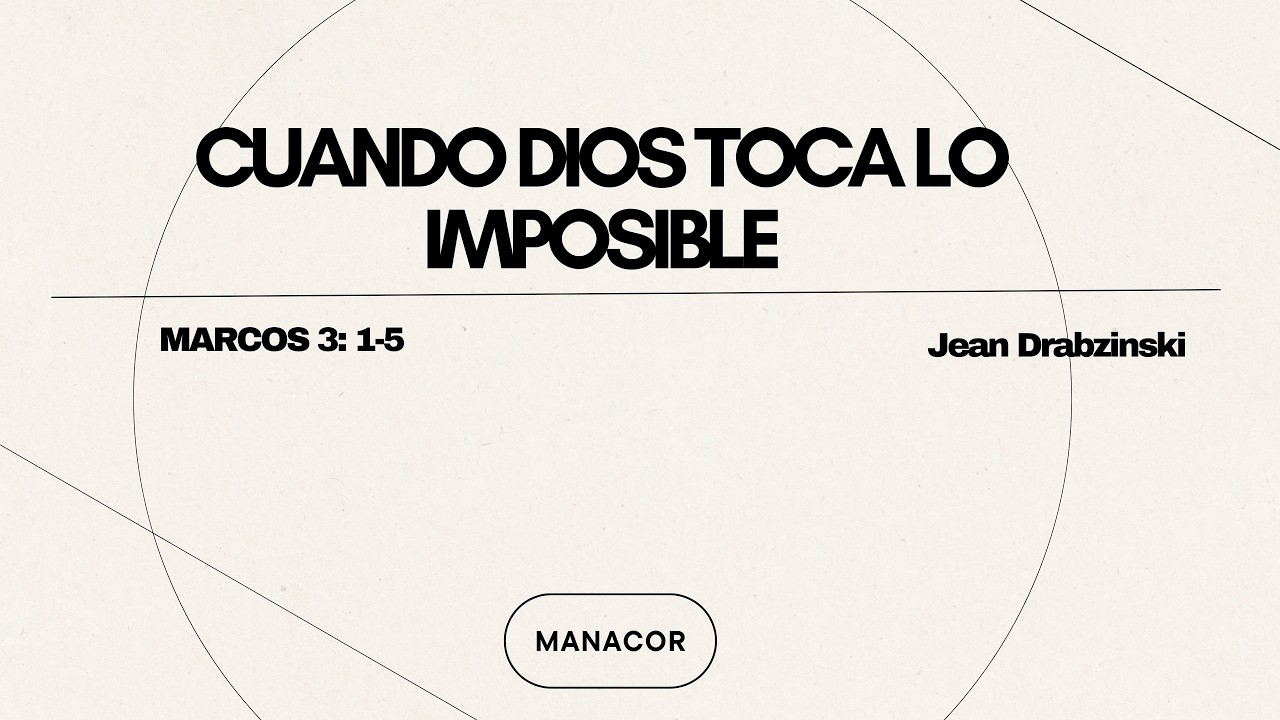 Cuando Dios toca lo imposible - Jean Drabzinski