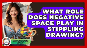 What Role Does Negative Space Play In Stippling Drawing? - Drawing and Painting Academy
