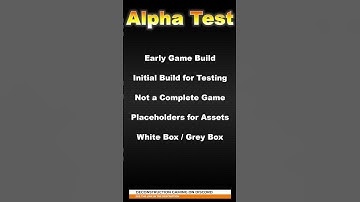 Alpha Test - What is an Alpha Test in Gaming