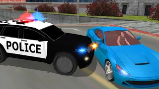 Police Car Gangster Escape Sim iOS Gameplay screenshot 4