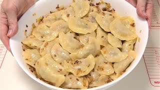 Вареники С Капустой И Грибами, Тесто На Кефире/Vareniki With Cabbage And Mushrooms