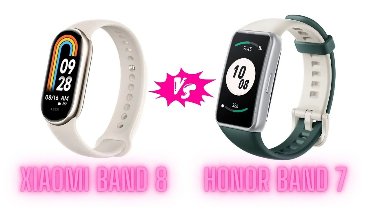 Xiaomi Band 8 vs Honor Band 7 : Quel bracelet fitness vous convient le  mieux ? 
