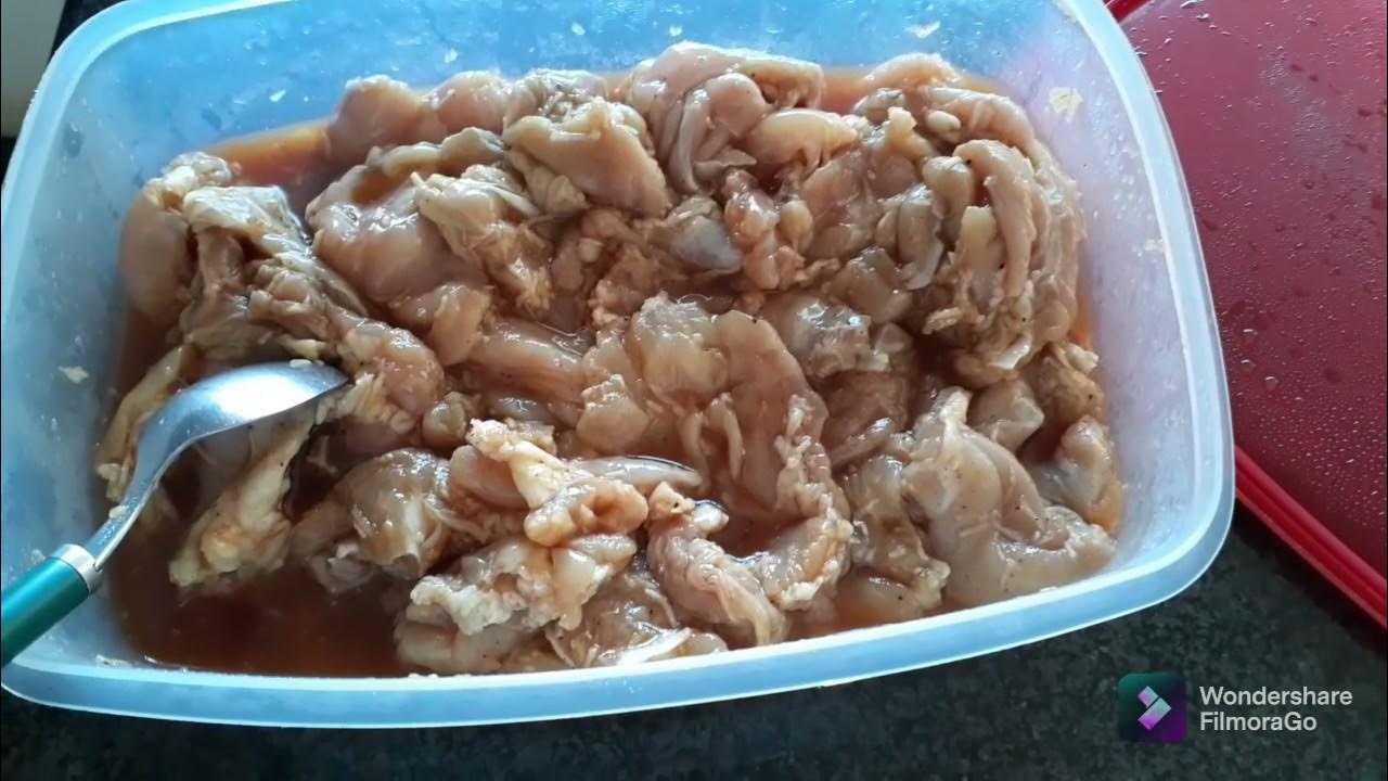 How to make Homemade Chicken Tocino /paraan paano gumawa ng Chicken