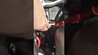 How to test a Kawasaki Jet Ski starter solenoid in the ski.