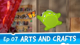 Om Nom Öyküleri: Sanat ve El İşi (Bölüm 7, Cut the ROPE)