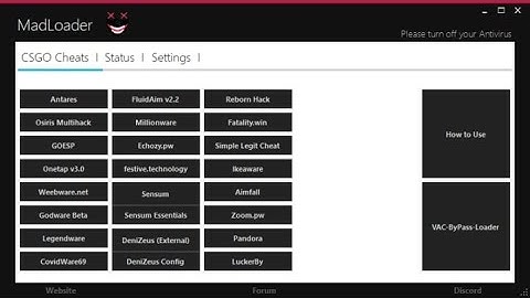 CS:GO Loader: MadLoader - Trusted, Amazing, Safe, VAC Bypass + More!