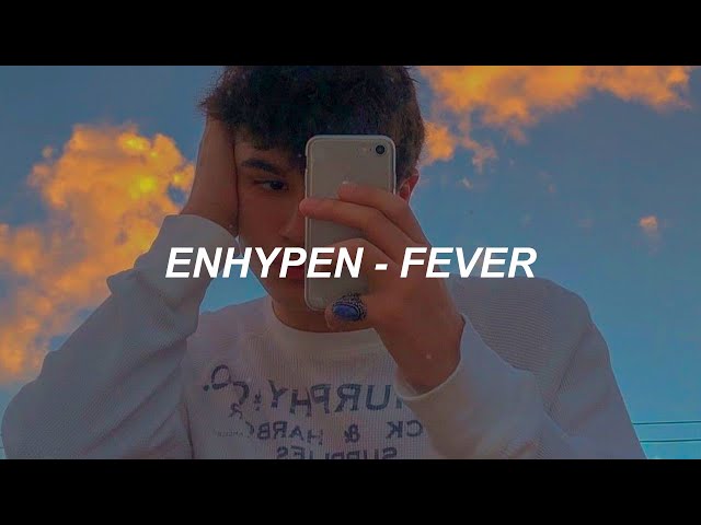 ENHYPEN (엔하이픈) 'FEVER' Easy Lyrics class=