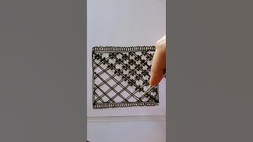 henna grid design #henna #mehndi #hennadesign #hennagrids #yt #ytshorts #shortsvideo #simplehenna