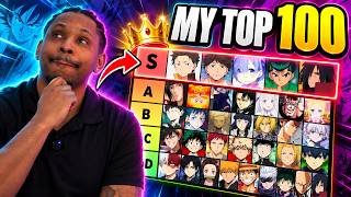 I Ranked My Top 100 Anime Characters of All Time