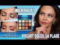 NEW VISEART SOLEIL LA PLAGE PALETTE REVIEW | 2 LOOKS | LOTS OF COMPARISONS