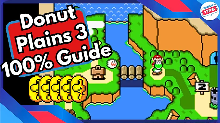 Donut Plains 3 100% Guide All Dragon Coins & Secrets in Super Mario World