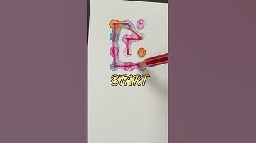 Draw a line connecting the number 1 to 13 #drawing #line #maths #quiz #shorts #iqtest