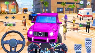 Crazy Taxi Simulator:🚑🚧🚘Epic Rides & Wild Passengers - Taxi Games for Android and iOS Gameplay screenshot 3