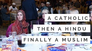 From Catholicism, then to Hinduism and finally to Islam. An amazing journey of an American lady