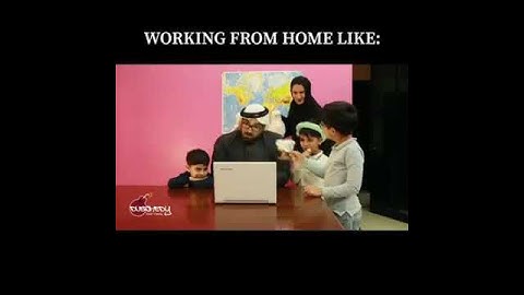 Children interrupt During Video Interview- Work from Home Parents Life
