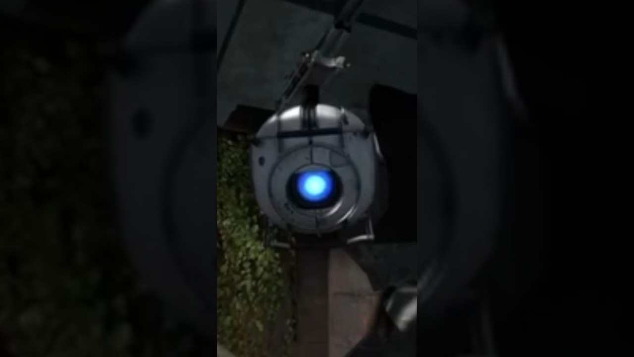 Playing Portal 2 ( because I love Wheatley)