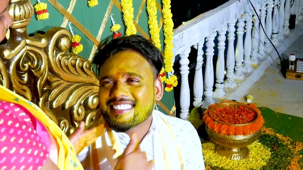 haldi Moments Naveen