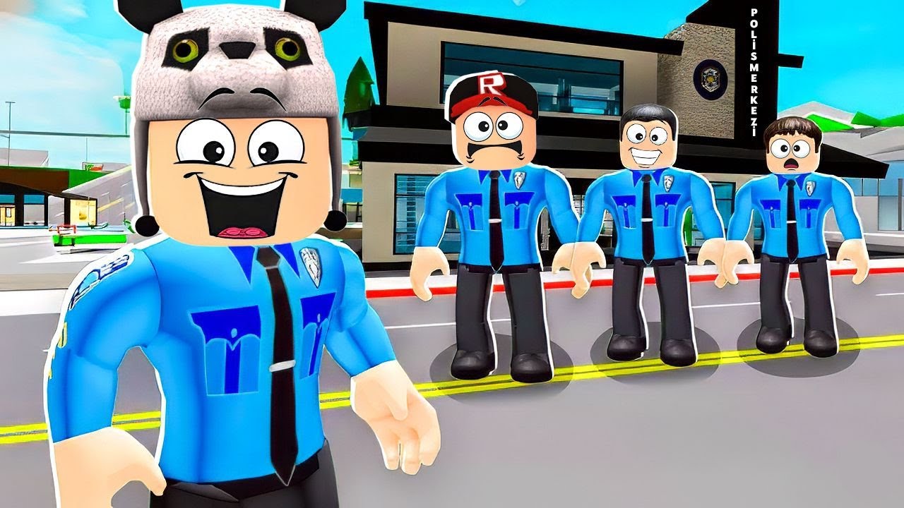 BEN POLİS OLDUM! - Roblox Brookhaven