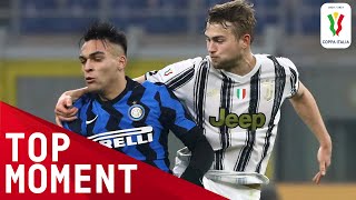 Lautaro Martinez puts Inter ahead! | Inter 1-2 Juventus | Top Moment | Coppa Italia 2020\/21