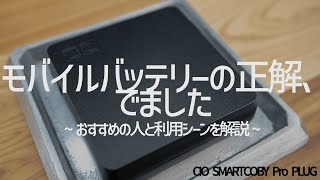 【モバイルバッテリー】の正解、見つけました。ポイントは大きさと残量表示