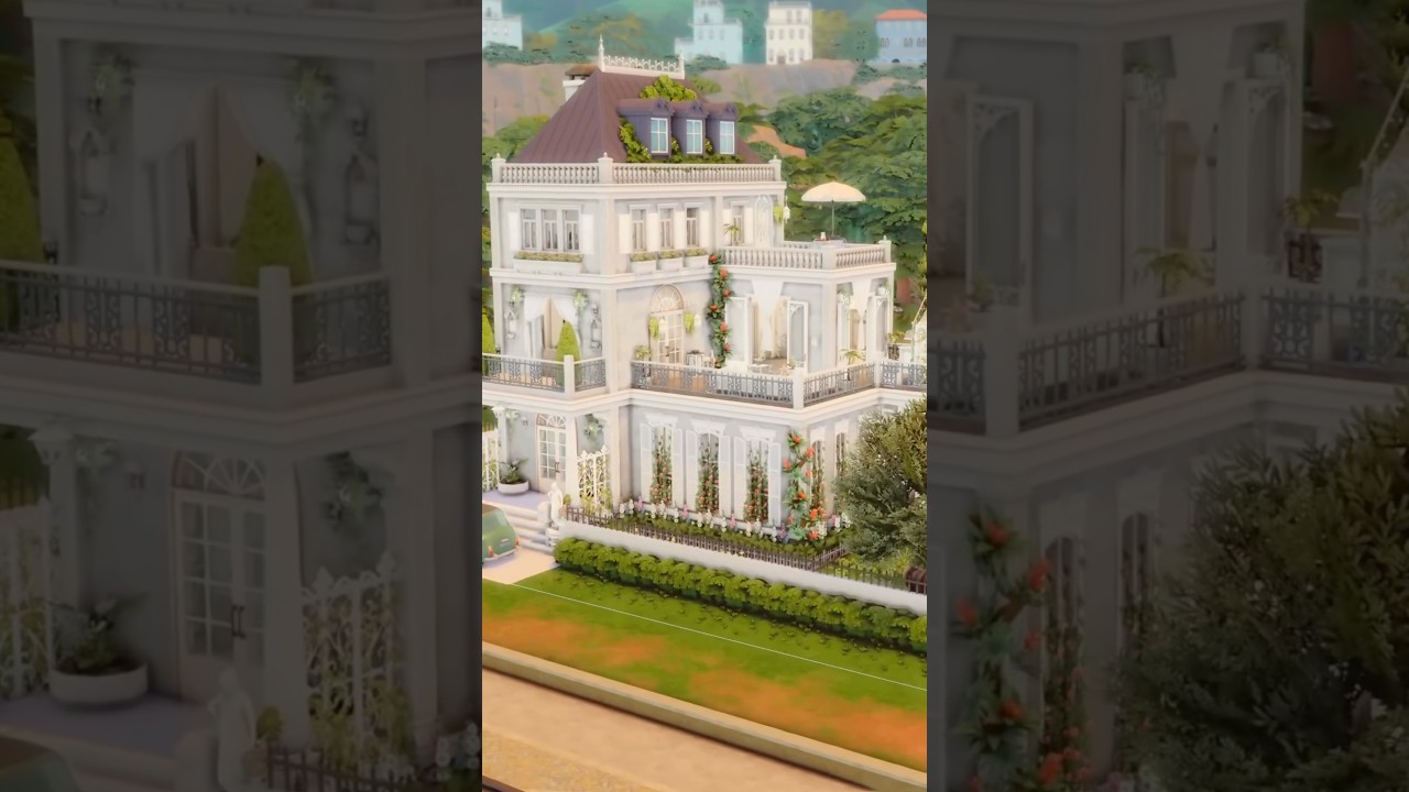 Some of my most famous builds in The Sims 4 #sims4 #showusyourbuilds #simsbuild #simspartner