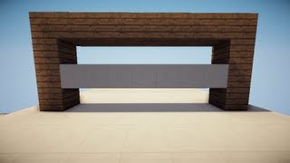 Minecraft Tutorial: Expandable Hipster Sissy Bar Door [German/HD]