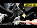 VW Golf 5 ignition lock cylinder removal