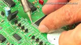 Como cambiar un circuito integrado de superficie (SMD)