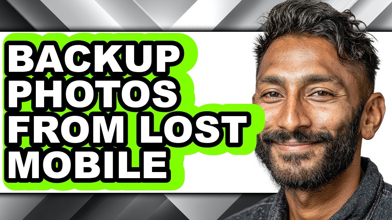How to Backup Photos from Lost Mobile - Step by Step