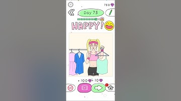 Draw Happy Fitness Level 71 to 80 Walkthrough