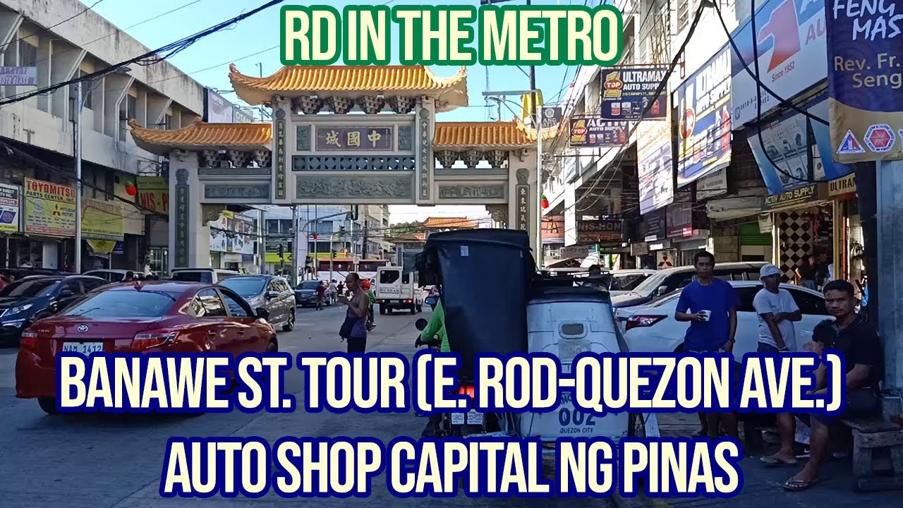 BANAWE QC AUTO SHOP CAPITAL NG PILIPINAS STREET TOUR MULA E
