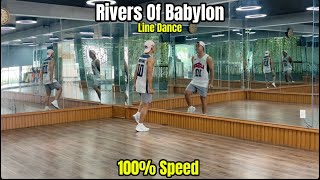 Line Dance | Rivers of Babylon | Full Video Mirror | Dance Fitness with An Cover