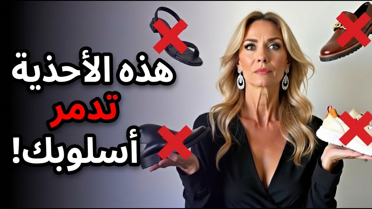 لا ترتدي هذه الأحذية السبعة بعد سن الخمسين!