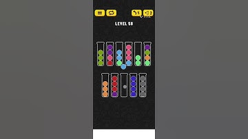 Did you know this simple trick to sort - Ball Sort Level 58