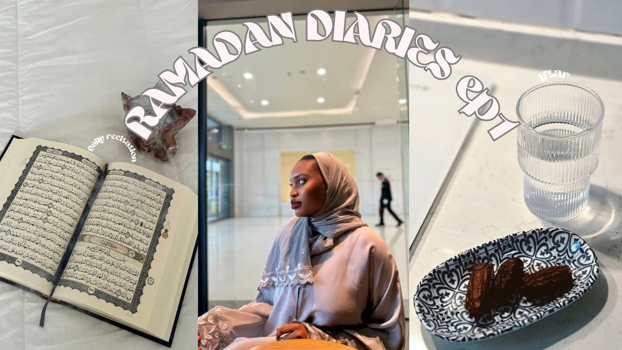 RAMADAN DIARIES EP1 |spending Ramadan at home, first few days of Ramadan, meals & a lot🌙☪️