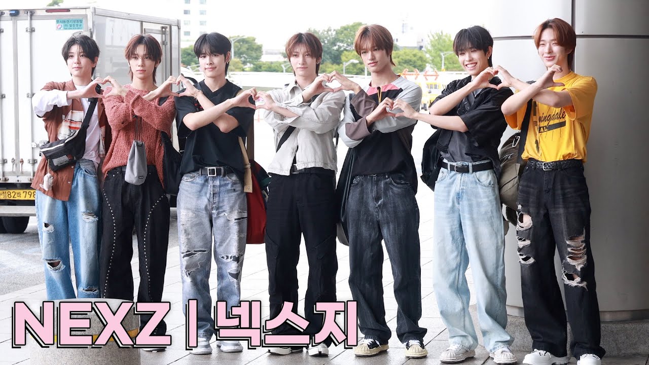 넥스지(ネクスジ) 김포공항 출국 | NEXZ Airport Departure [4K]