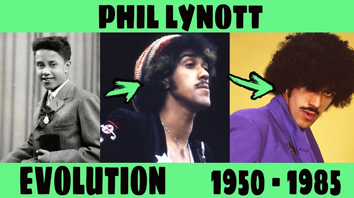 The evolution of Phil Lynott - from 1 to 36 years ...