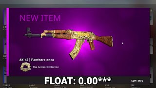 He crafted one of the BEST Panthera Onca in the WORLD... (lowest float)