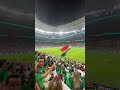 Así el ambiente desde el estadio LUSAIL. México- Argentina!!!!