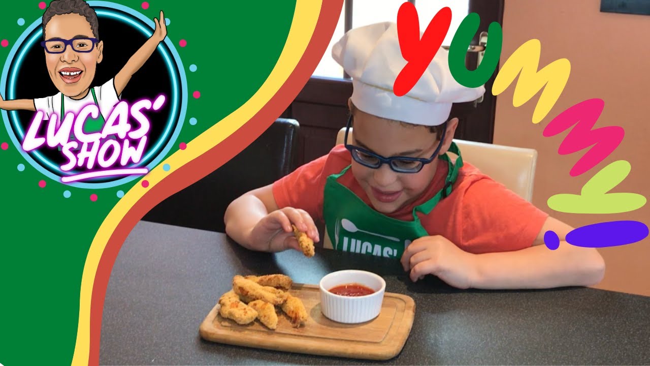 Yummy Chicken Nuggets Kids Recipe - Kids Lunch & Dinner Ideas - Baking for Children - Lucas