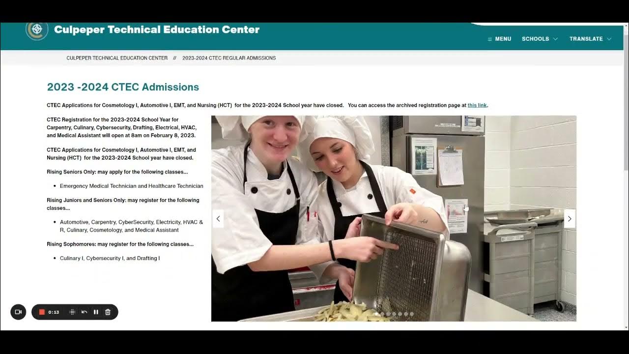 CTEC 2023 2025 Registration YouTube