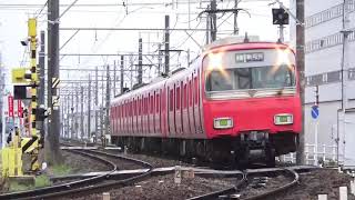 「6000系6052Fが舞木入場」6000系6052F+6500系6516F 名鉄犬山線 布袋駅〜江南駅間にて