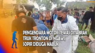 Ngawi Motorcyclist Killed After Being Hit By A Truck In Ngawi Driver Allegedly Drunk
