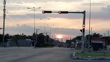 Ngã 4 QL91 và QL91B Ô Môn Cần Thơ