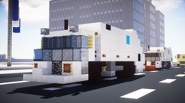 Minecraft NYC Garbage Truck DSNY Tutorial