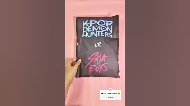 ASMR video Unboxing KPOP DEMON HUNTERS BLIND BAG #papercraft #blindbag