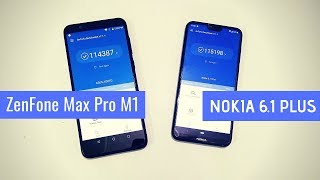 NOKIA 6.1 PLUS vs Asus ZenFone Max Pro M1: Speed and RAM Management Test!