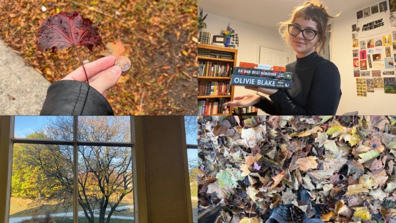 classic literature and the smell of fallen leaves (vlog)