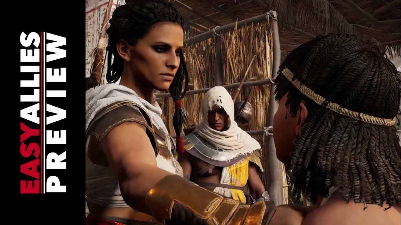 大都市メンフィスの探索やバヤクの妻が登場するクエストを含む Assassin S Creed Origins の新たなプレイ映像がお披露目 ワールドマップの高解像度イメージも Doope