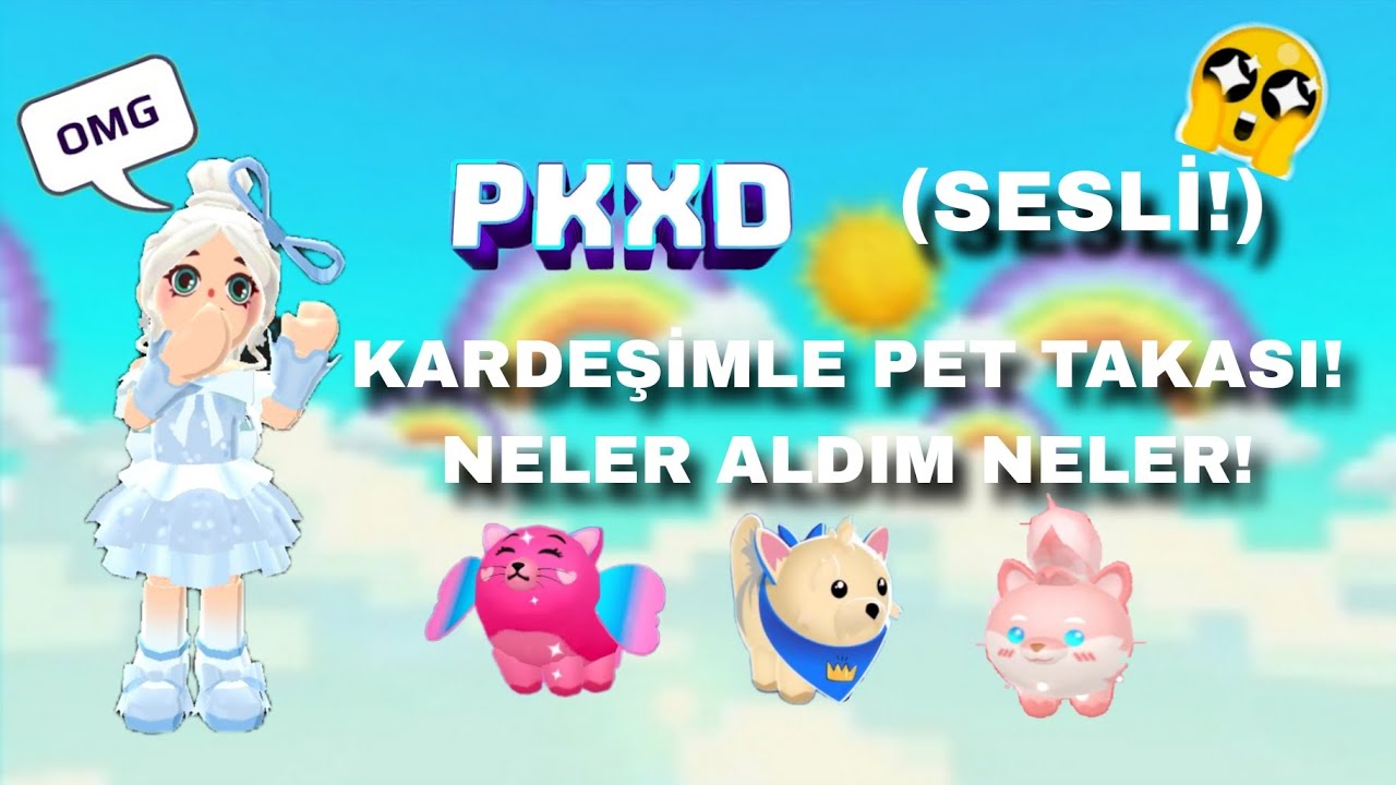 Kardeşimle Pet Takası!Neler Aldım Neler! #keşfetbeniöneçıkar #000 #pkxdgameplay #pkxdarquivos #pkxd 